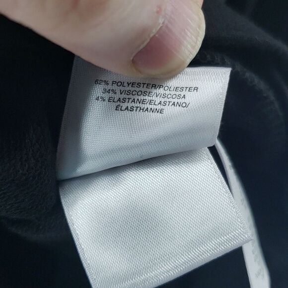 Nine West Black Knit top Medium cold Shoulder (AL) - Picture 4 of 8